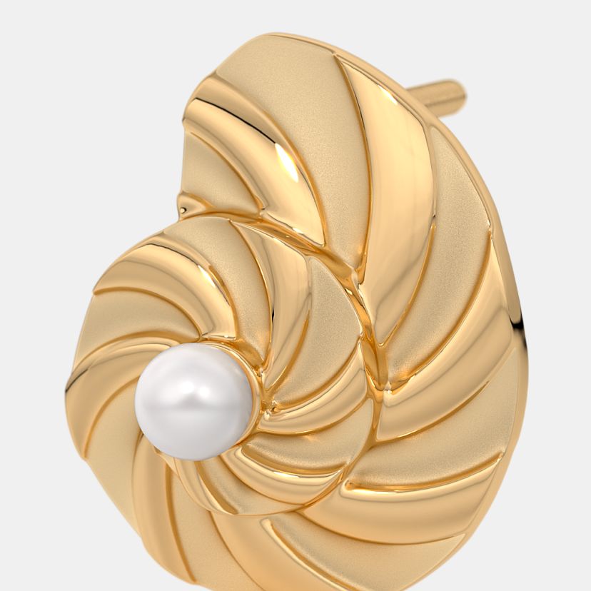 The Spiroll Stud Earrings - image 5