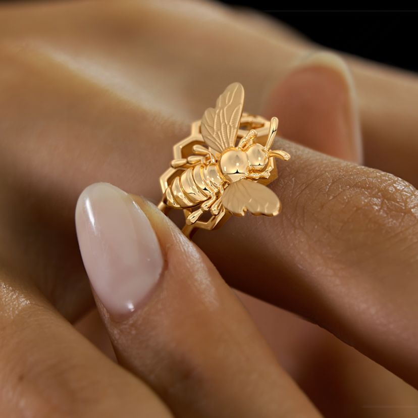 The Hive Gleam Statement Ring - image 6