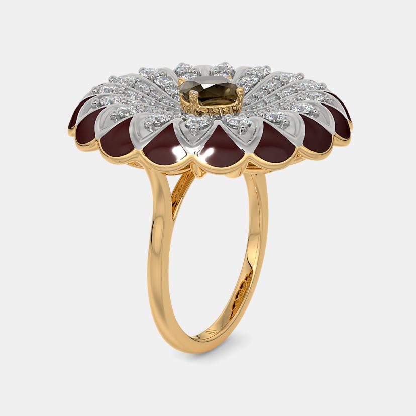 The Velvet Mosaic Statement Ring - image 9