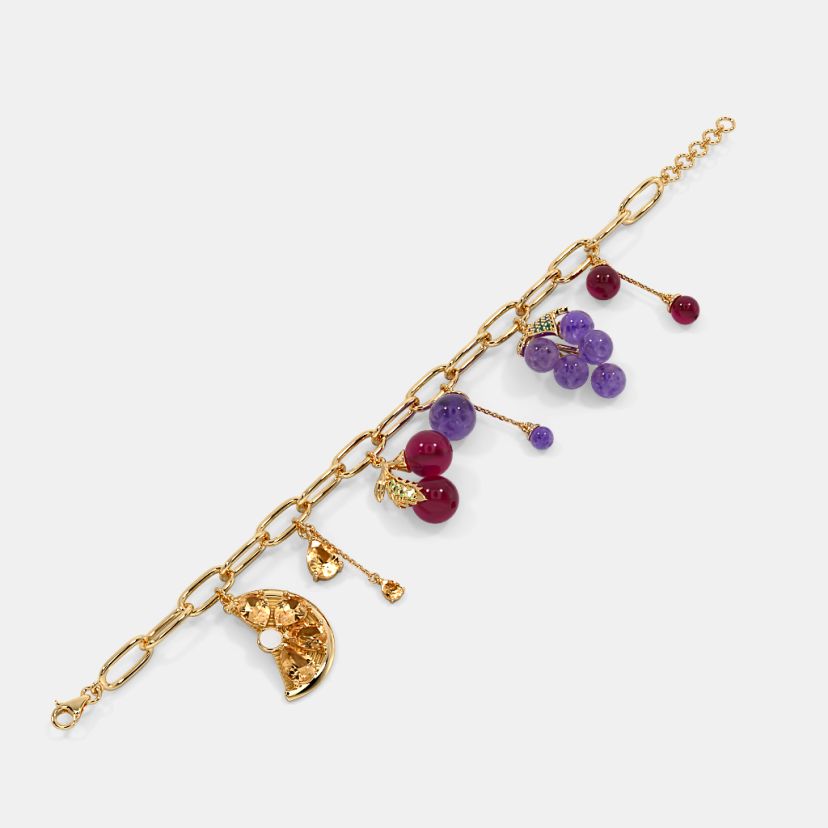 The Citrus Whirl Charm Bracelet - image 5