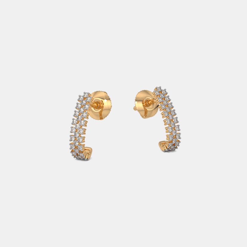 The Zephyrelle J Hoop Earrings - image 5