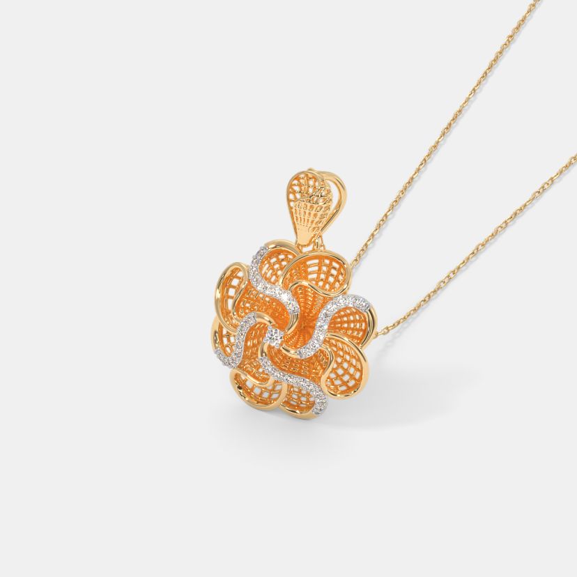 The Rose Lattice Pendant - image 1