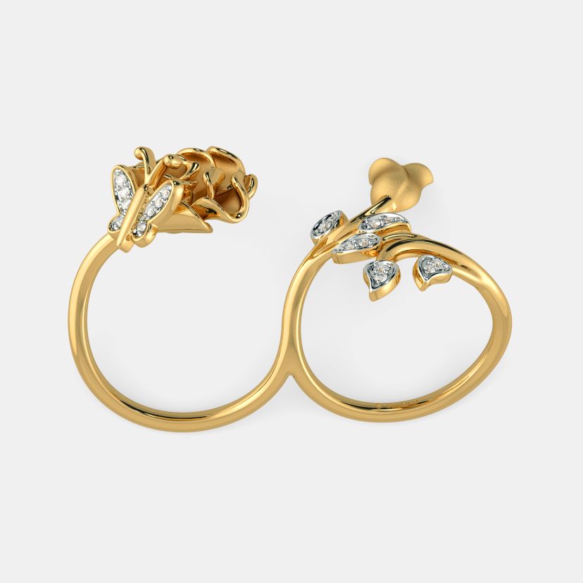 The Heide Two Finger Ring - image 7