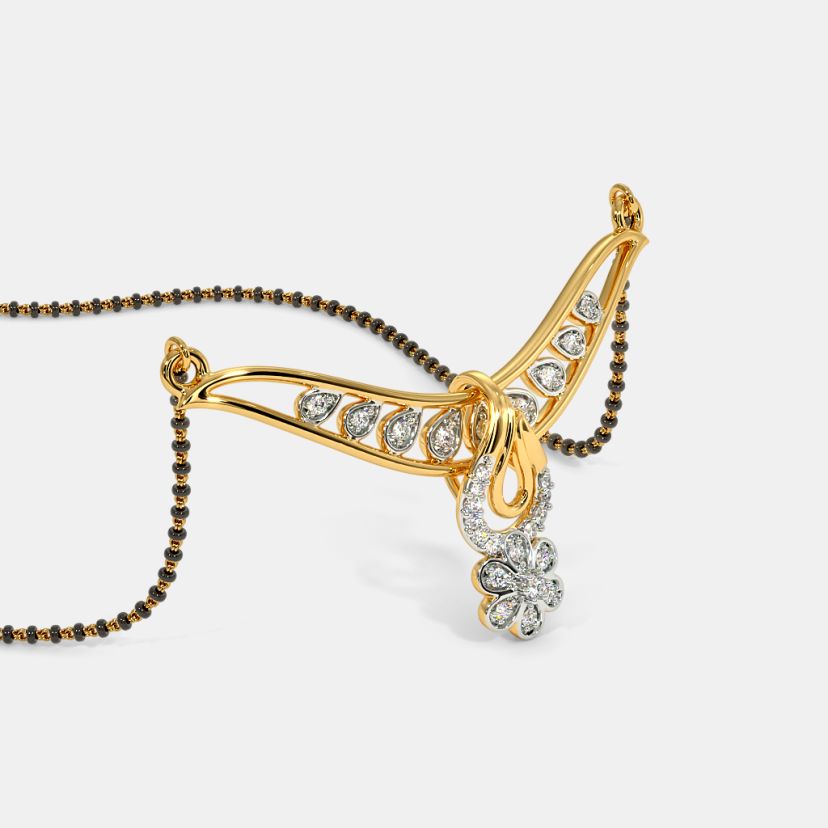 The Nakiya Convertible Mangalsutra Pendant - image 10