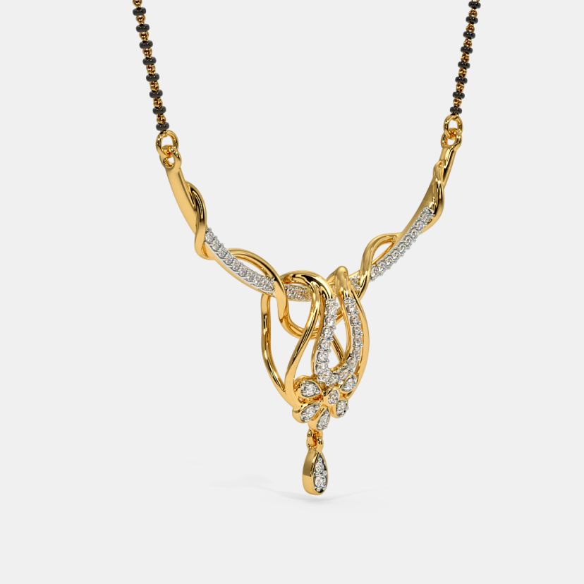 The Tanmayi Convertible Mangalsutra Pendant - image 9