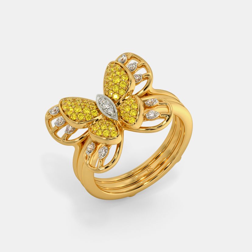 Buy Butterfly Rings Online   - India's #1 Online Jewellery  Brand