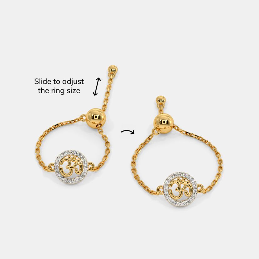 The Omkar Slider Ring - image 4