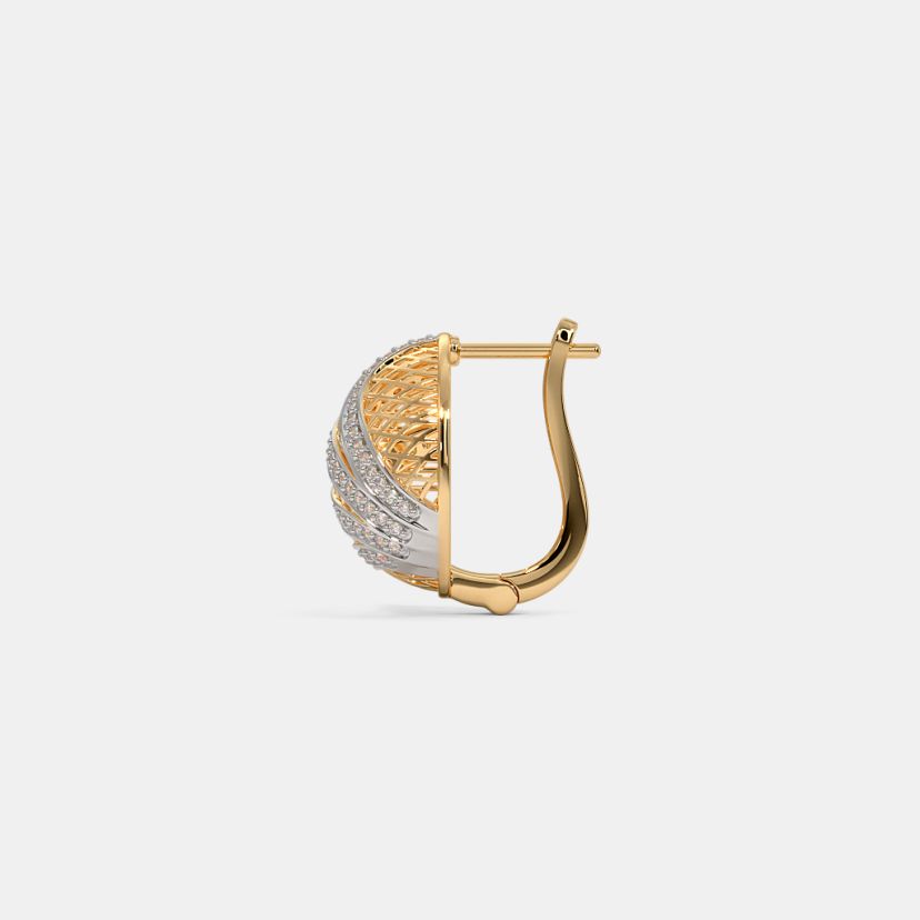 The Esfera Huggie Earrings - image 5