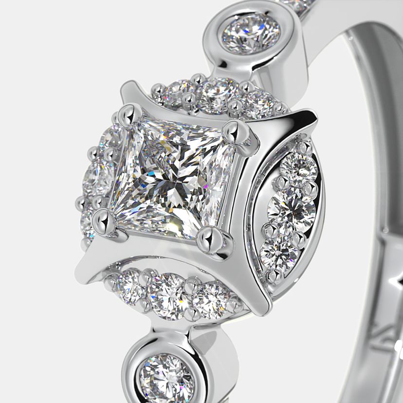 The Nevaya Solitiare Ring - image 5