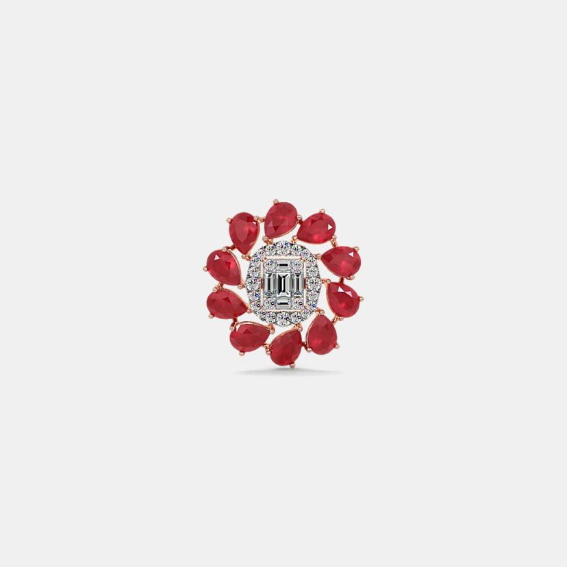 The Rubyfloret Stud Earrings - image 7
