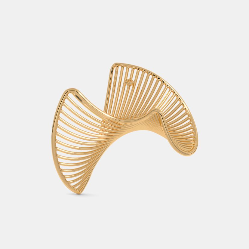 The Solvyra Orange Peel Earrings - image 7