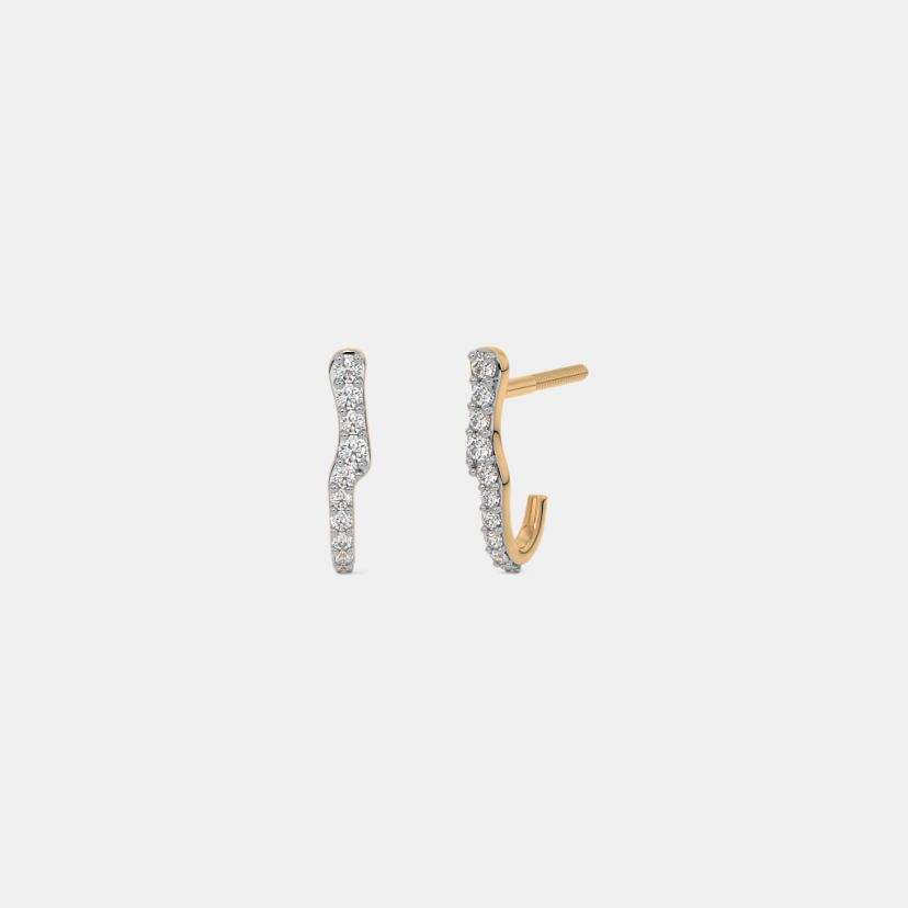 The Xaire J Hoop Earrings - image 1