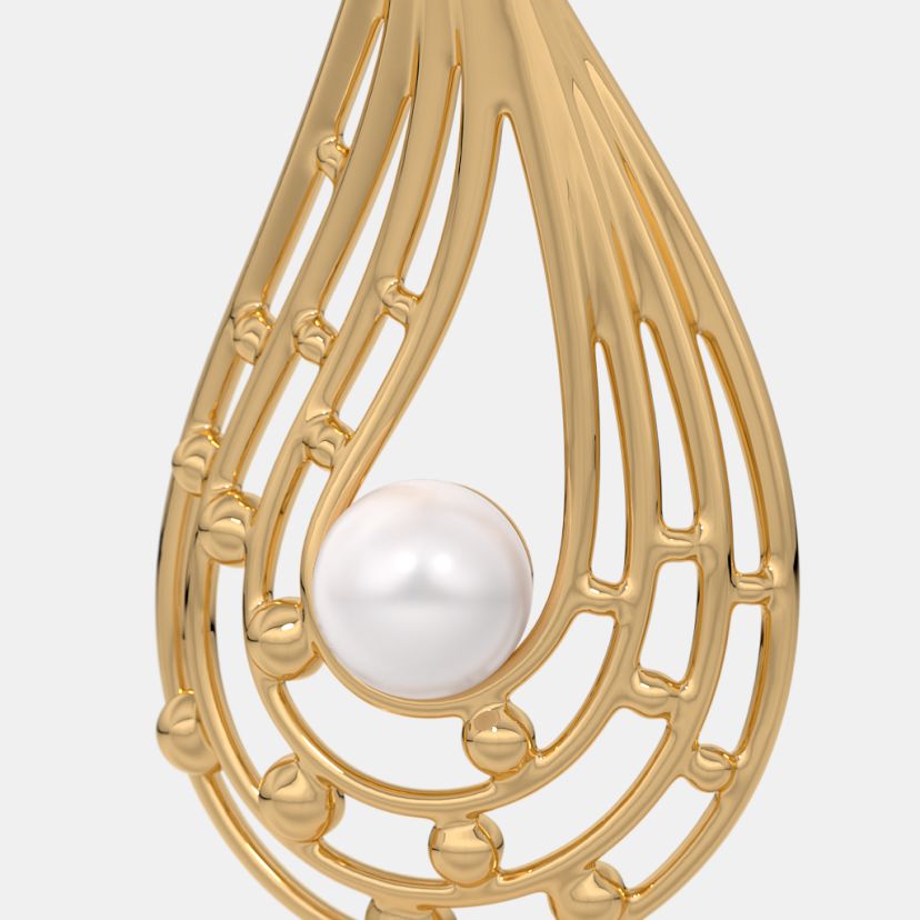 The Ayame Tear Drop Earrings - image 4