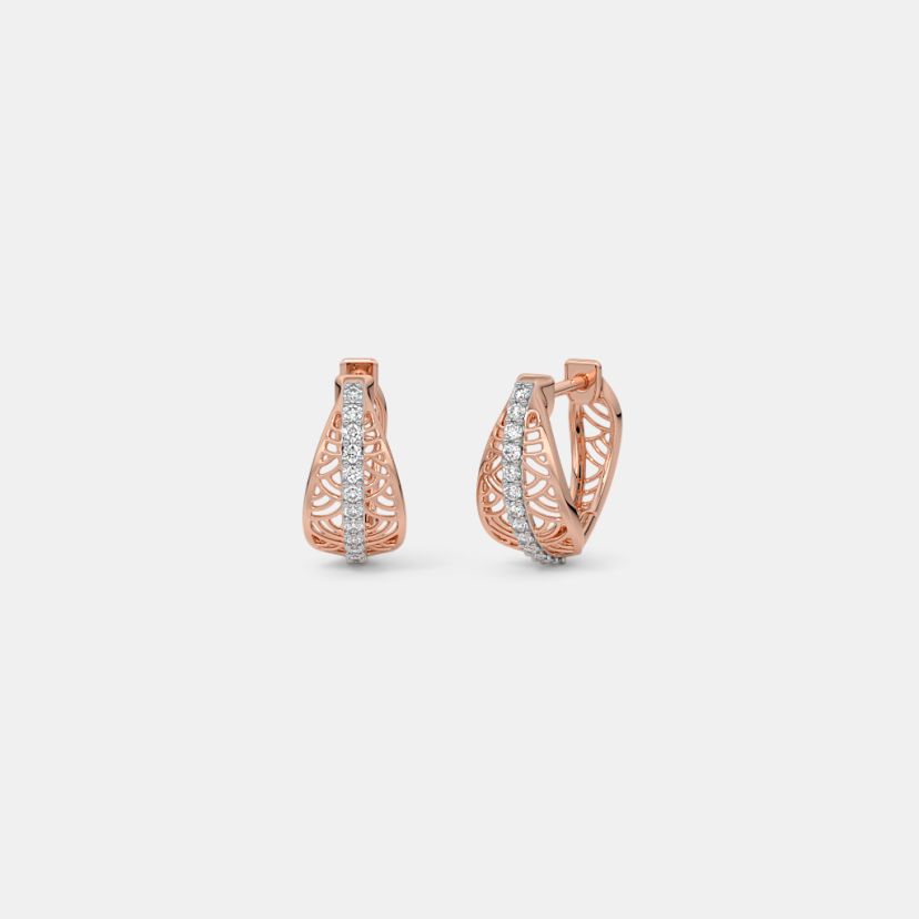 The Sicona Huggie Earrings - image 1