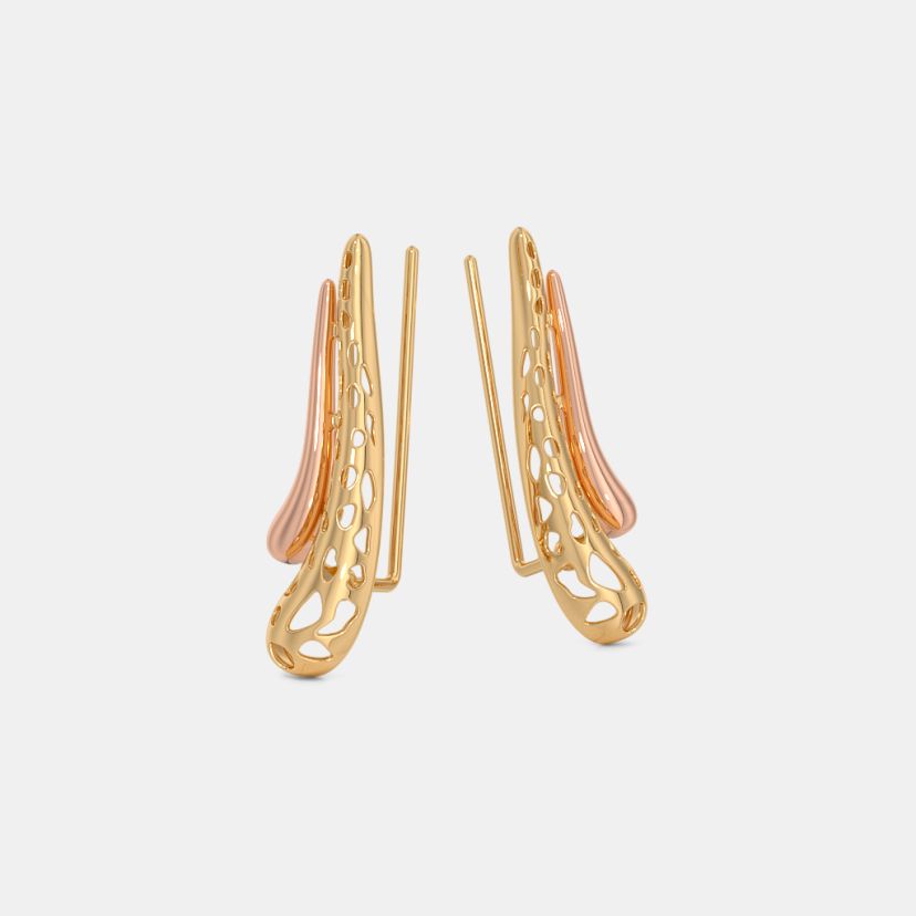 The Neruflow Ear Climber Earrings - image 4