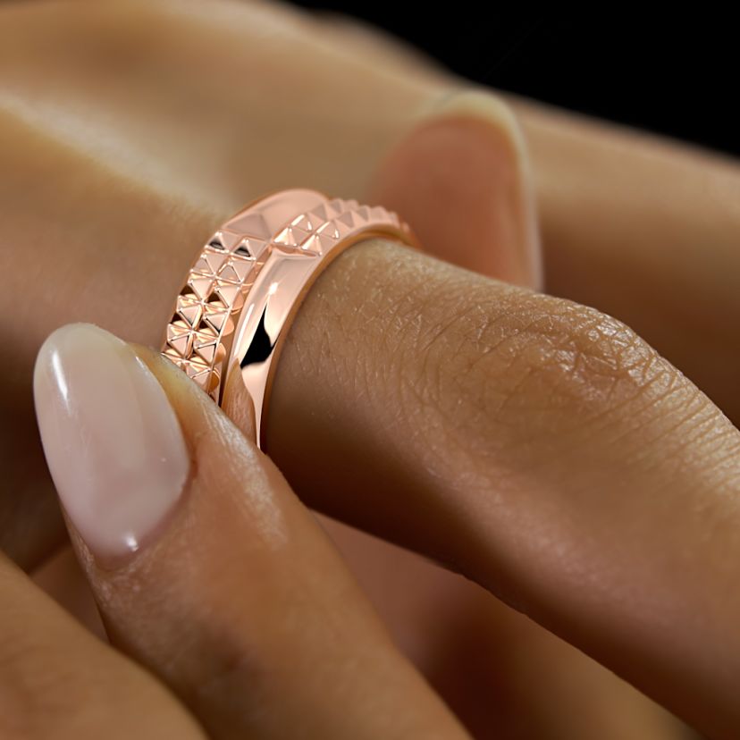 The Viridiana Band Ring - image 6