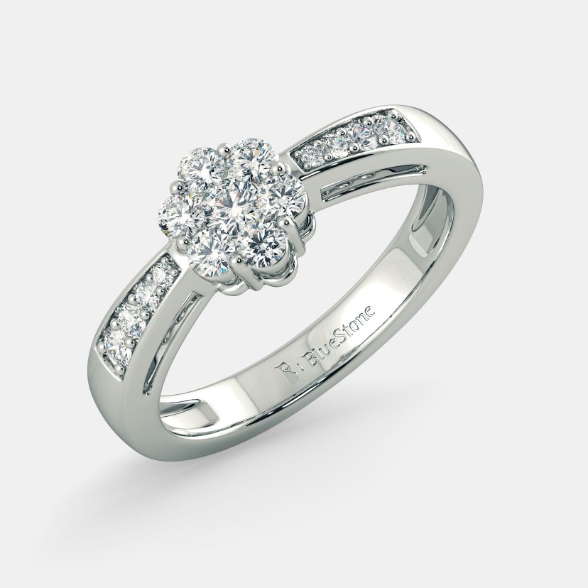 Buy 150 Floral Rings Online BlueStone India s 1 Online