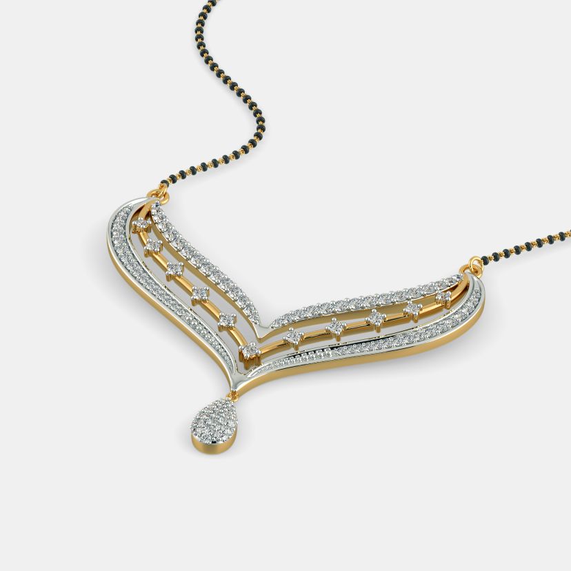 The Medhavini Mangalsutra Pendant - image 8