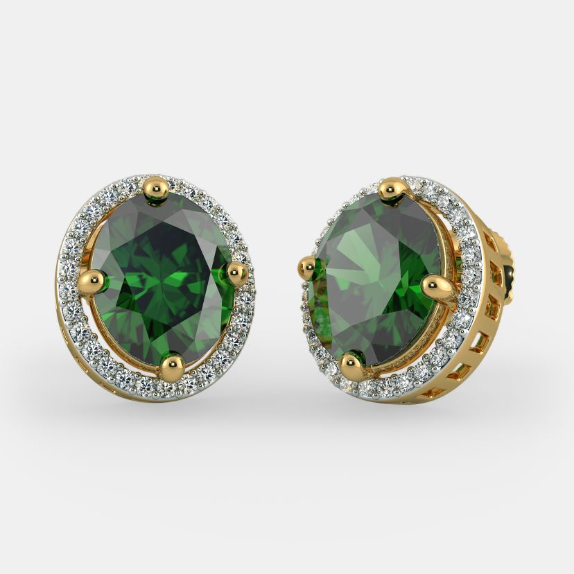 Aggregate more than 87 green tourmaline earrings - 3tdesign.edu.vn
