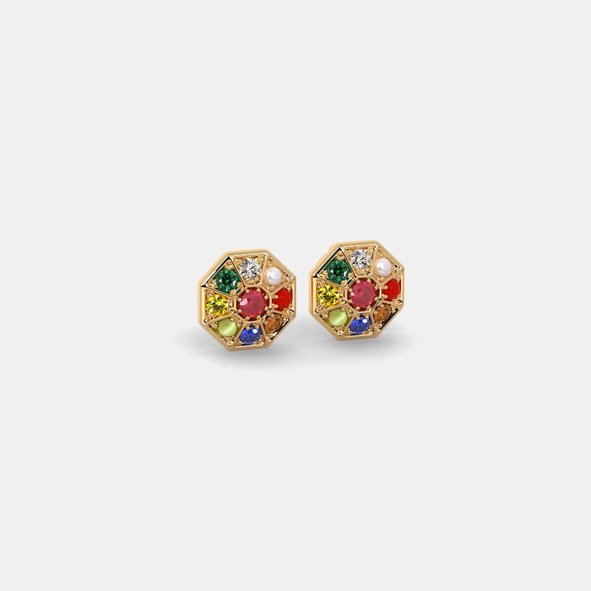 The Nav Kavach Earrings - image 6