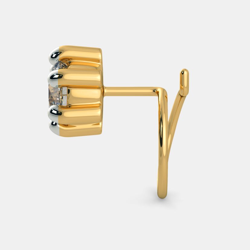 The Balsam Nose pin - Angle View 1