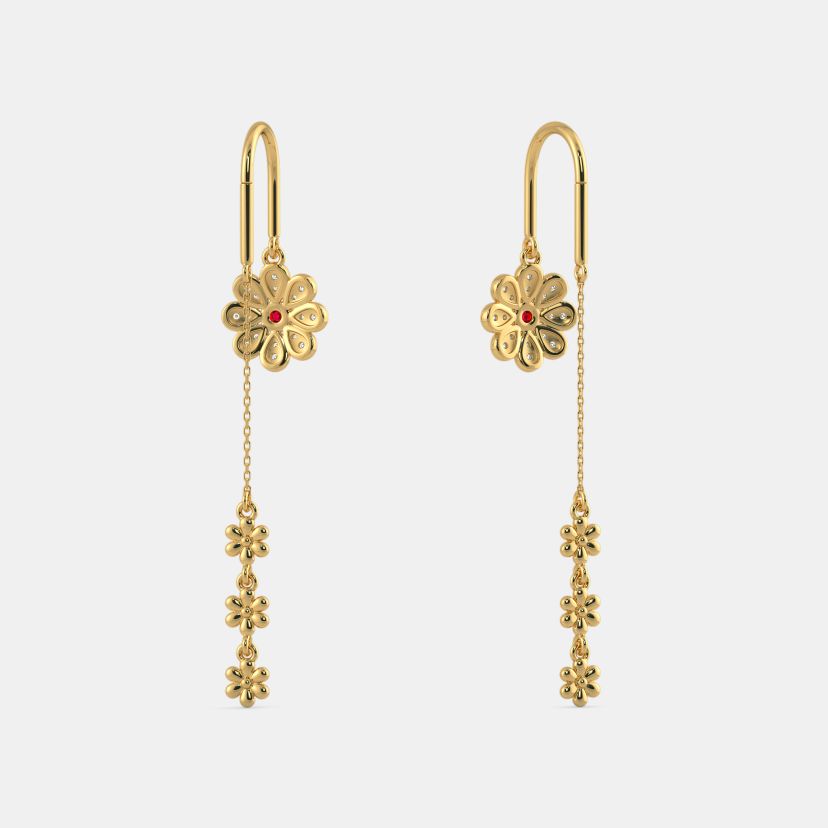 The Siya Sui Dhaga Earrings - image 8