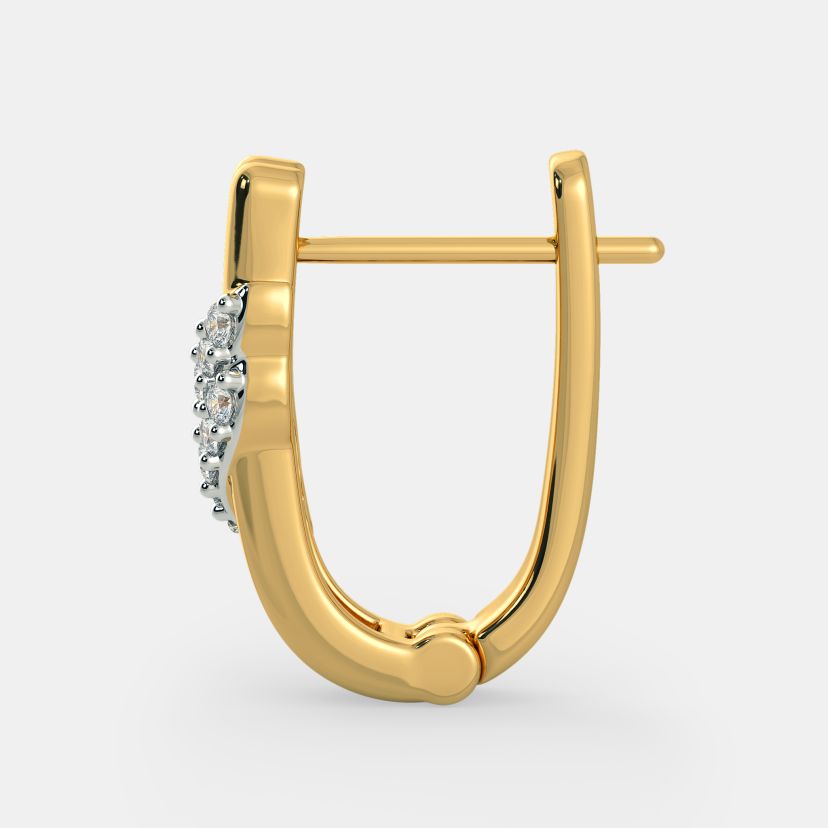 The Catlyn Huggie Earrings - image 4