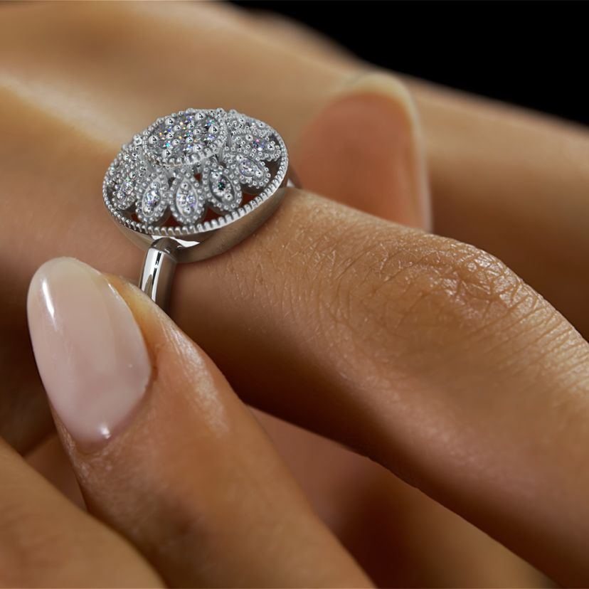 Proud As A Peacock Ring - image 6