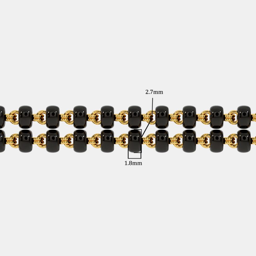 The Mangalsutra Double Line Open Chain - image 3