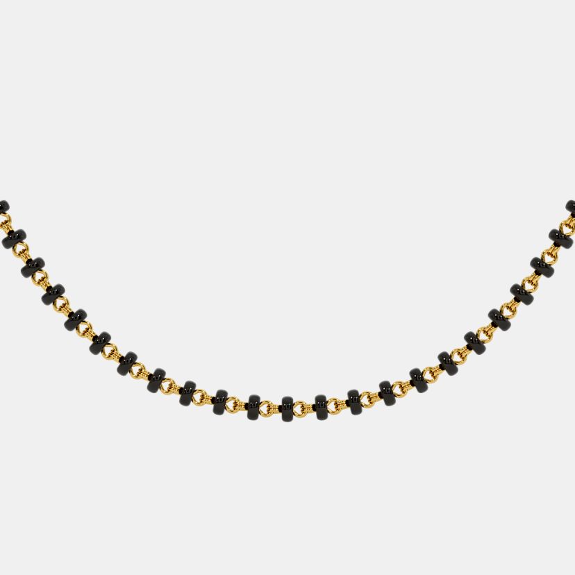 The Microbead Mangalsutra Single Line Full Chain - image 4