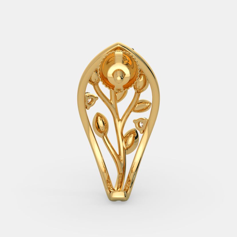 The Wisdom Leaves J Hoop Earrings - image 5