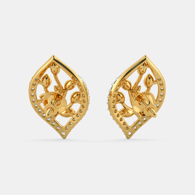 The Imaginative Leaves Stud Earrings - image 8
