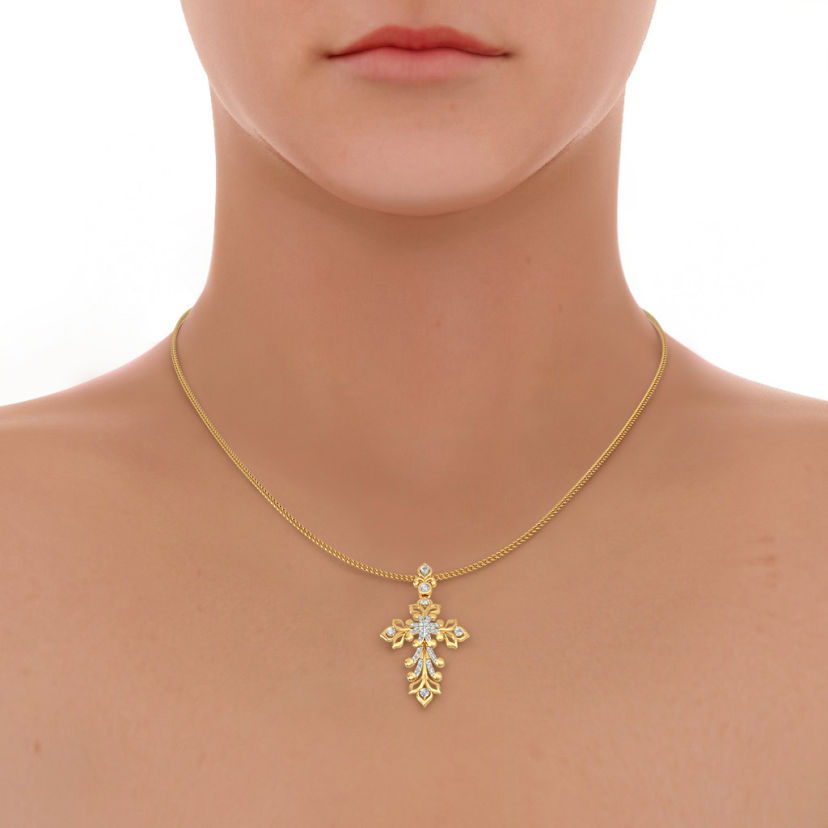 The Adina Cross Pendant - image 8