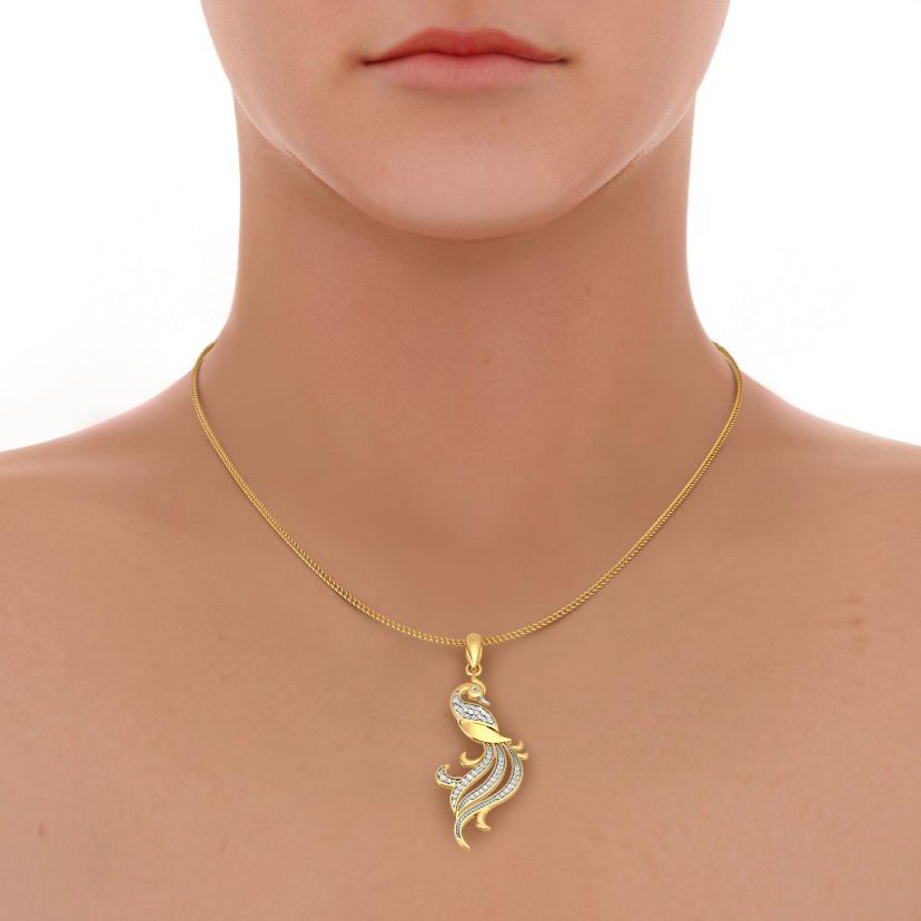 The Twirling Feather Pendant - image 8