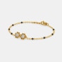 The Duo Floral Mangalsutra Bracelet