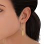 The Gold Leaf Drop Earrings