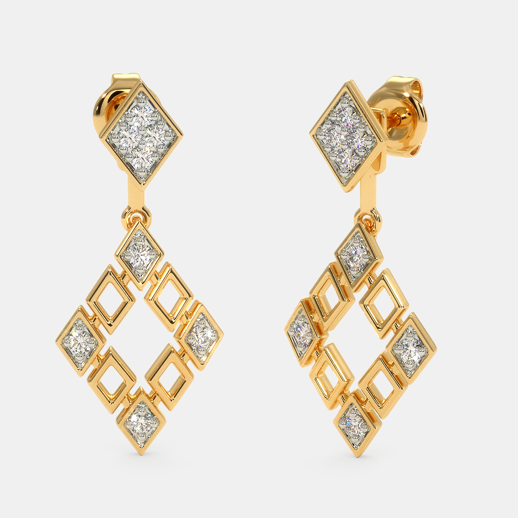 The Pamella Multiwearable Stud Earrings | BlueStone.com