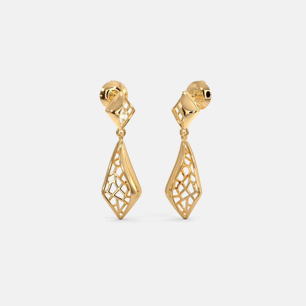 The Grille Drop Earrings
