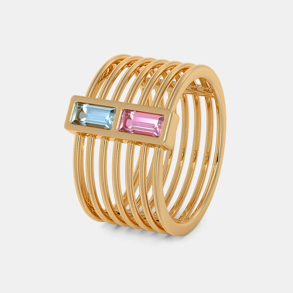 The Shabnam Band Ring alternate view 1
