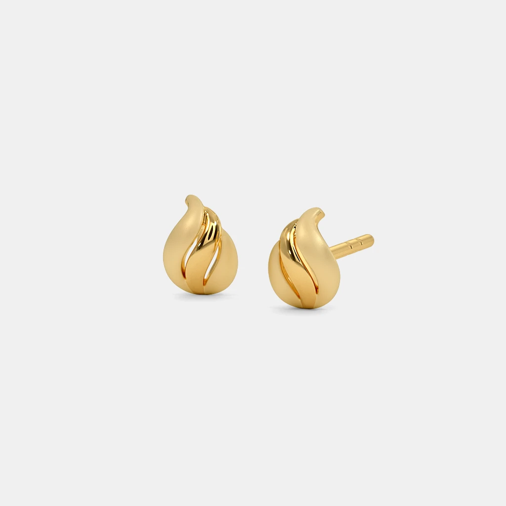 The Yeva Multi Pierced Stud Earrings