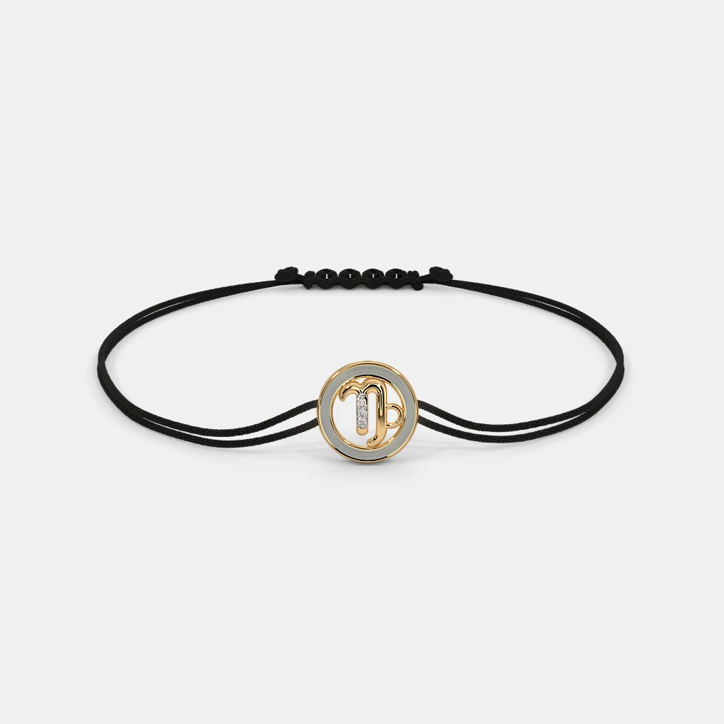 The Enid Capricorn Cord Bracelet