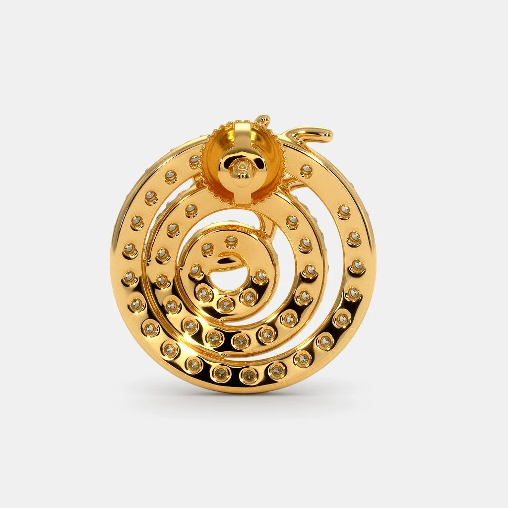 Cassia Stud Earrings - Stone