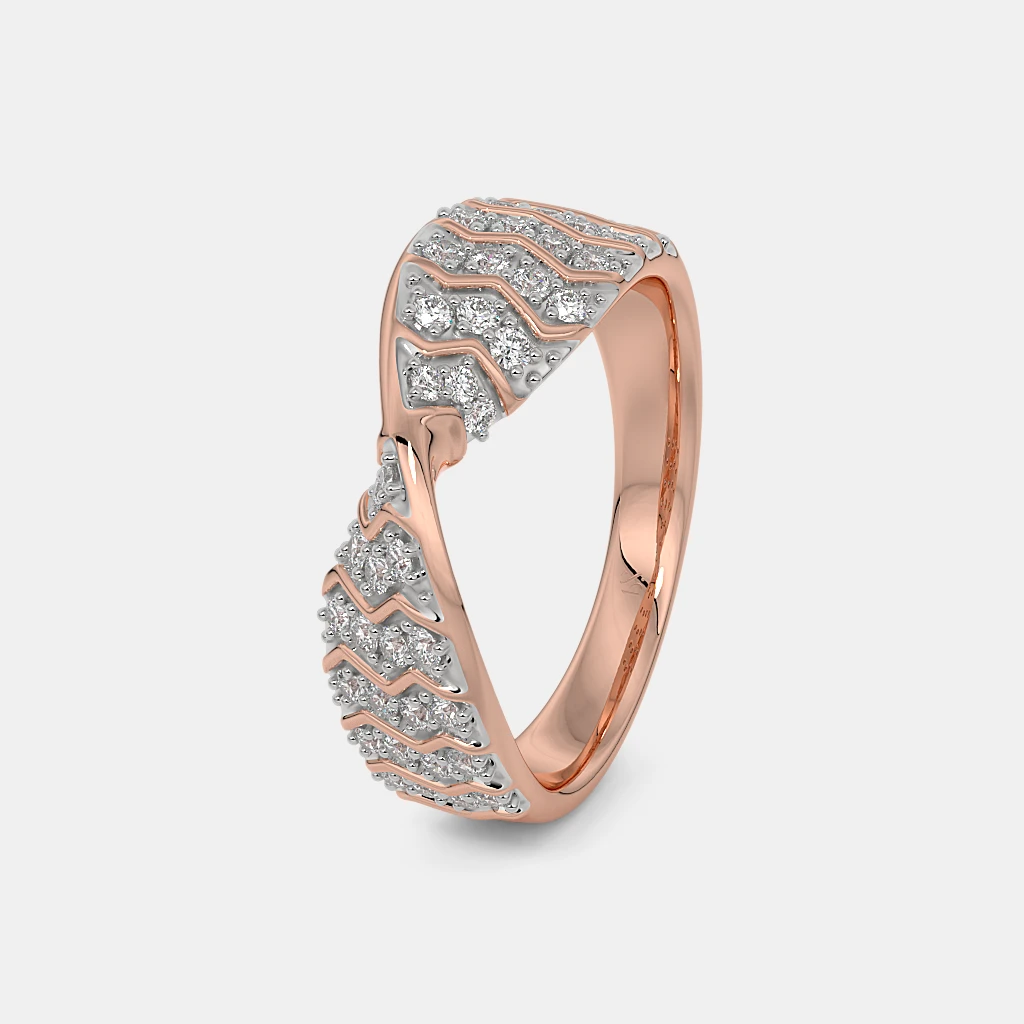 The Twirlesque Band Ring alternate view 1