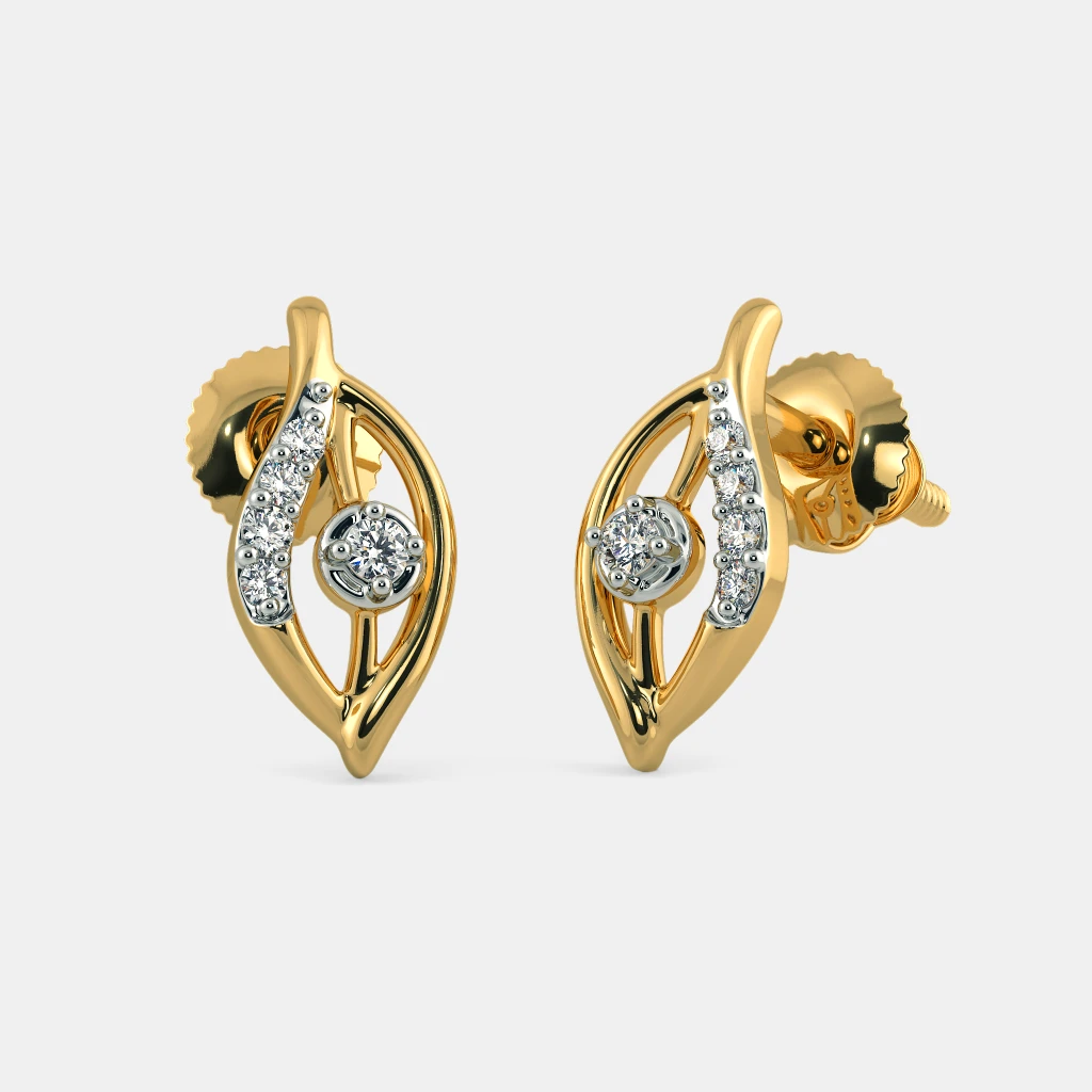 The Akshadha Stud Earrings | BlueStone.com