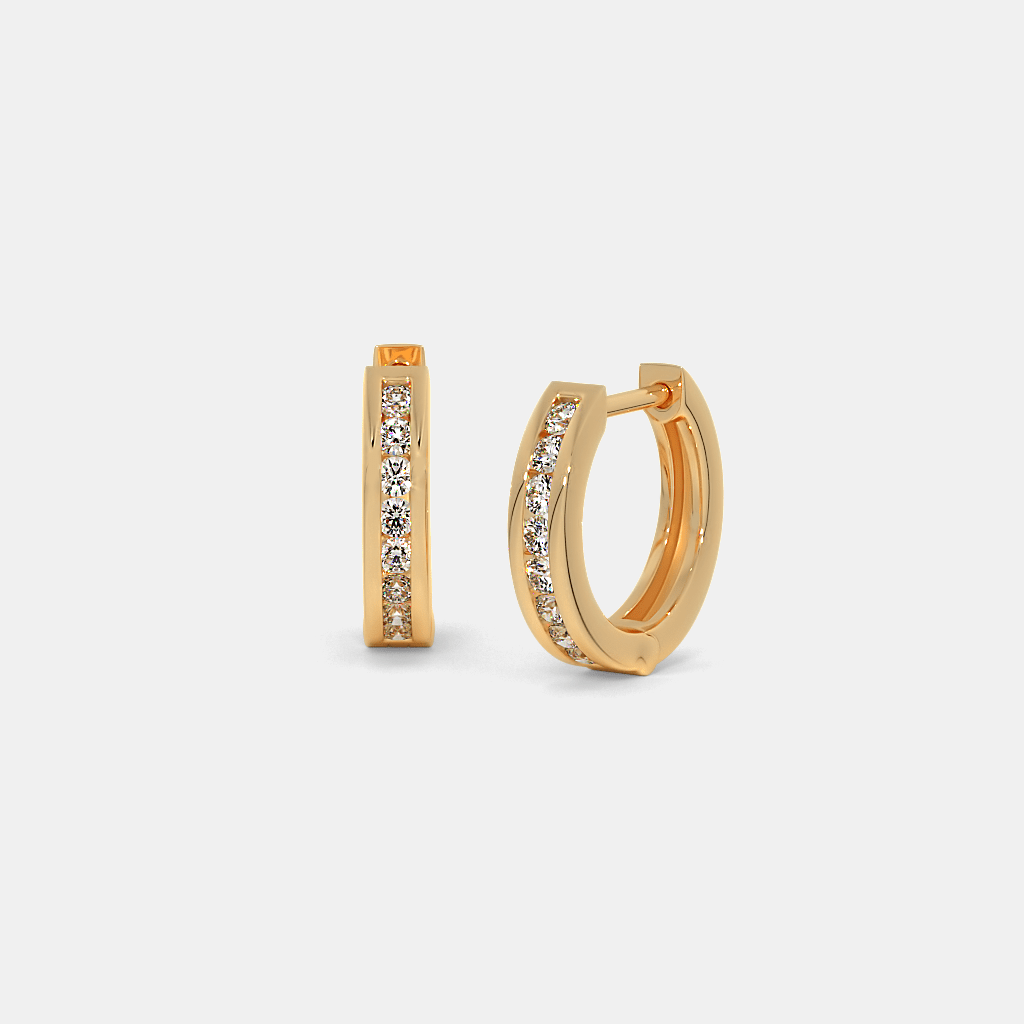 The Wyne Hoop Earrings | BlueStone.com