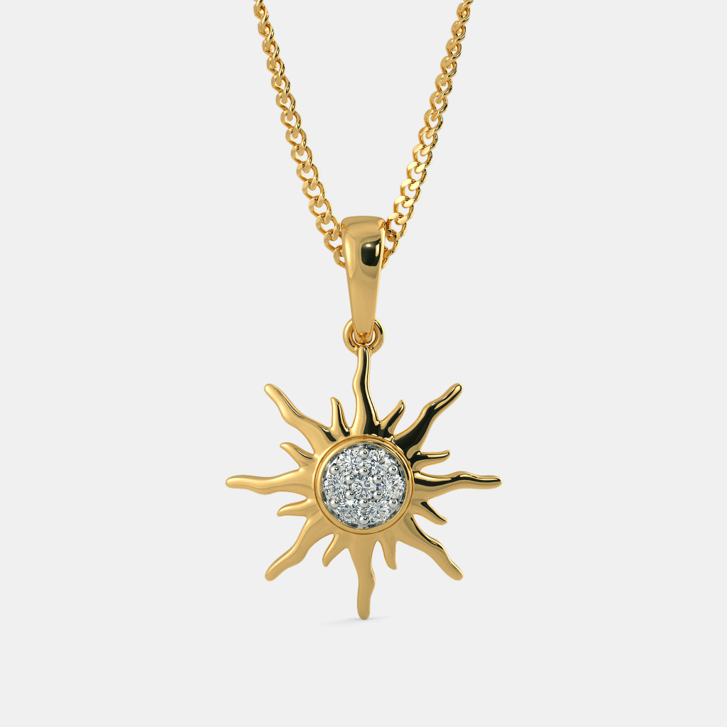 The Glorious Sun Pendant | BlueStone.com