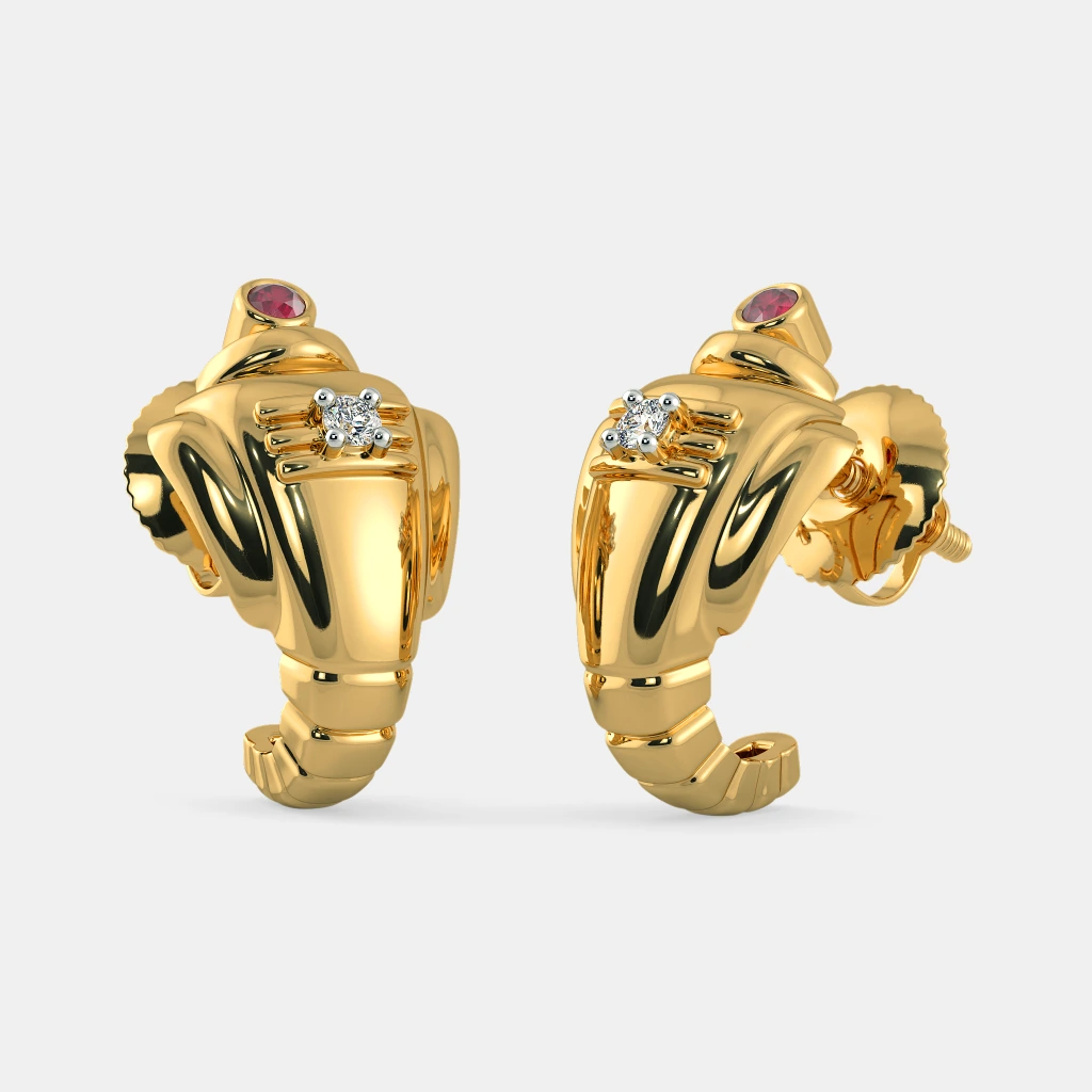 The Avighna Huggie Earrings