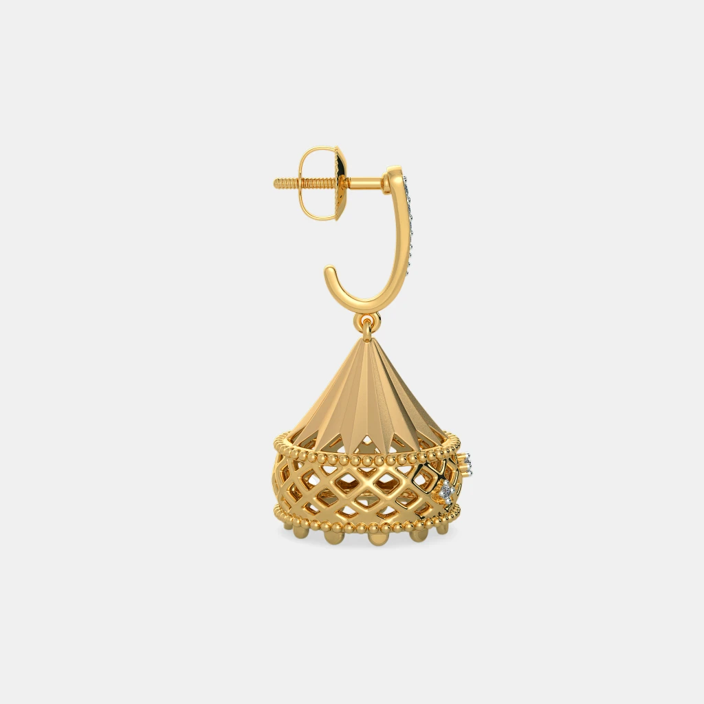 The Gulnar Jhumka | BlueStone.com