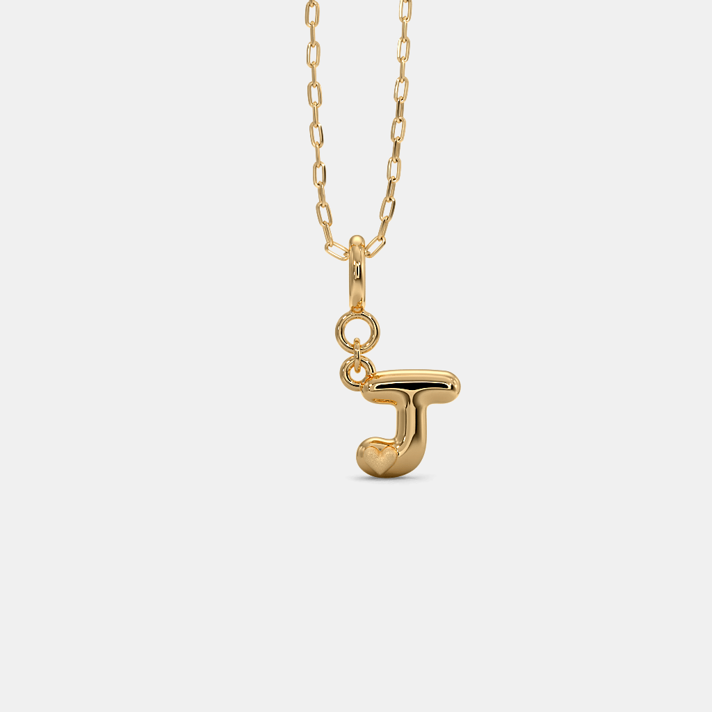 The Pufflet J Multiwearable Charm | BlueStone.com