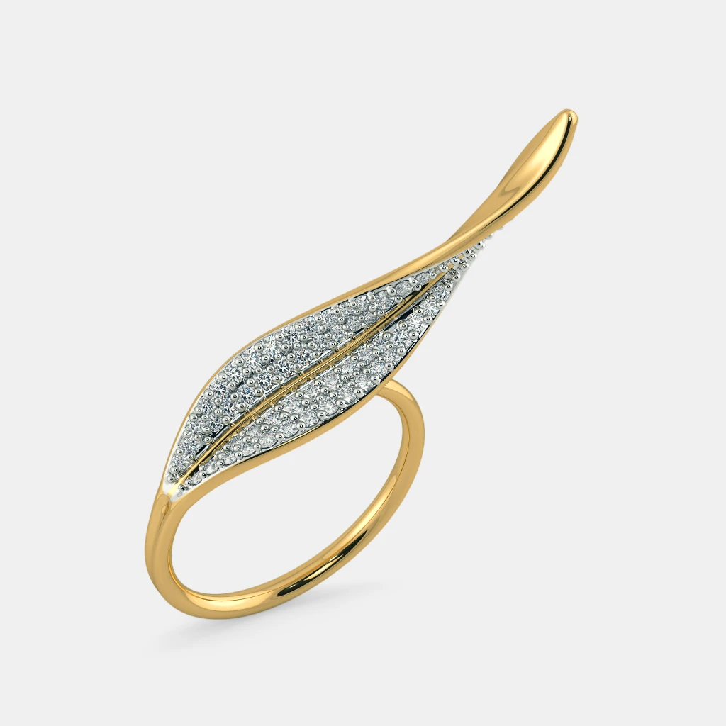 The Lilo Leaf Ring alternate view 1